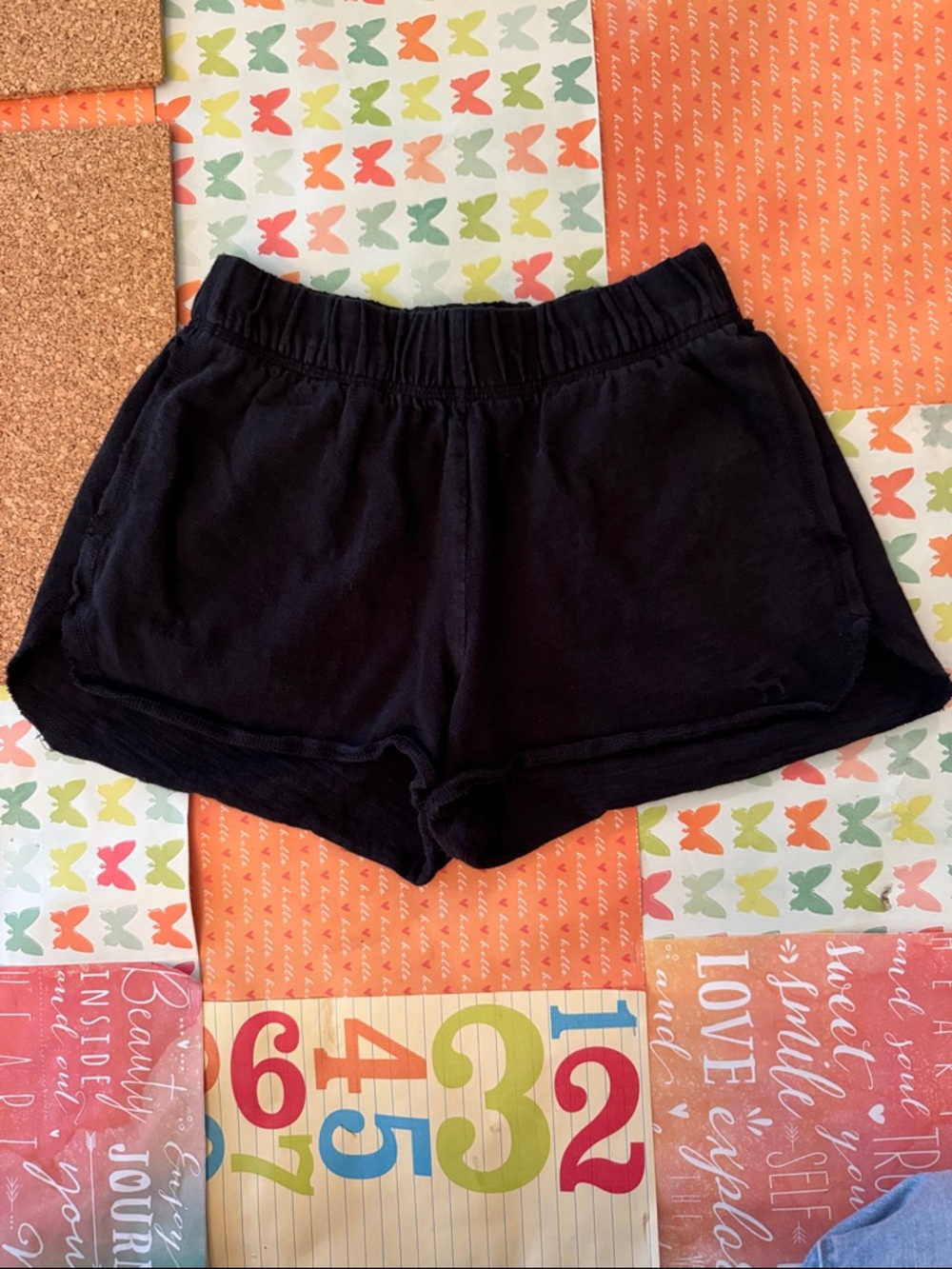 ⭐️3/$20 bundle ⭐️PINK Victoria's Secret Black Athletic Pull-On Shorts XS